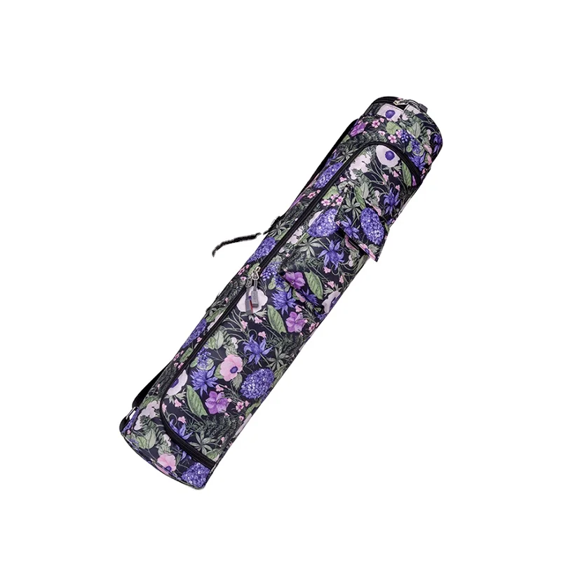 

Hot selling Shanghai colorful printing eco friendly durable thicken canvas Customized Color Printed yoga mat carry bag