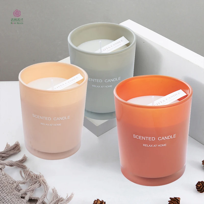 

Premium Small Organic Natural Refreshing Wedding Birthday Soy Scented Candle