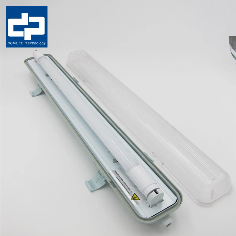 IP65 led surface mounted single T8 tube batten triproof light PT1N5S