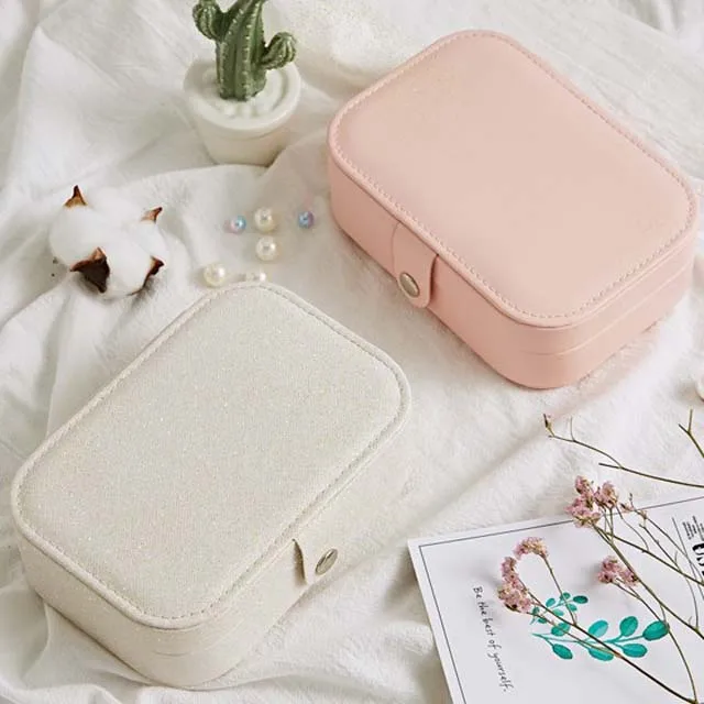 

Wholesale Mini Travel Portable Jewelry Organizer Box
