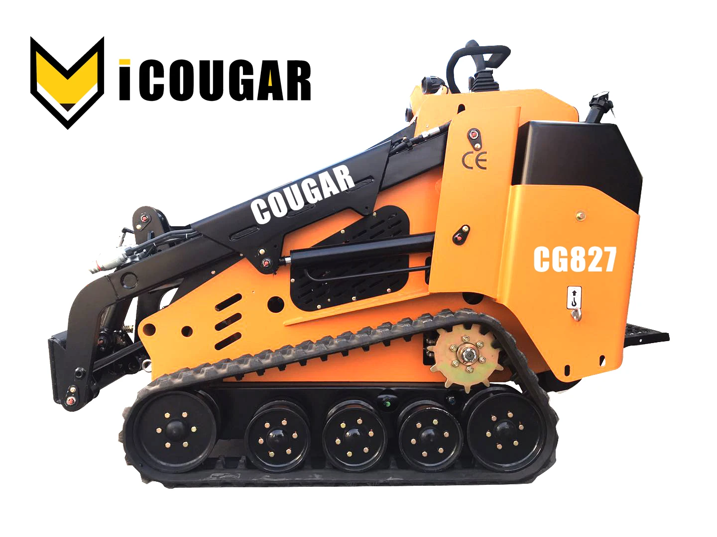 Usa Cougar Cg827 Diesel Mini Bulldozer Skip Wheel Loader For Sale