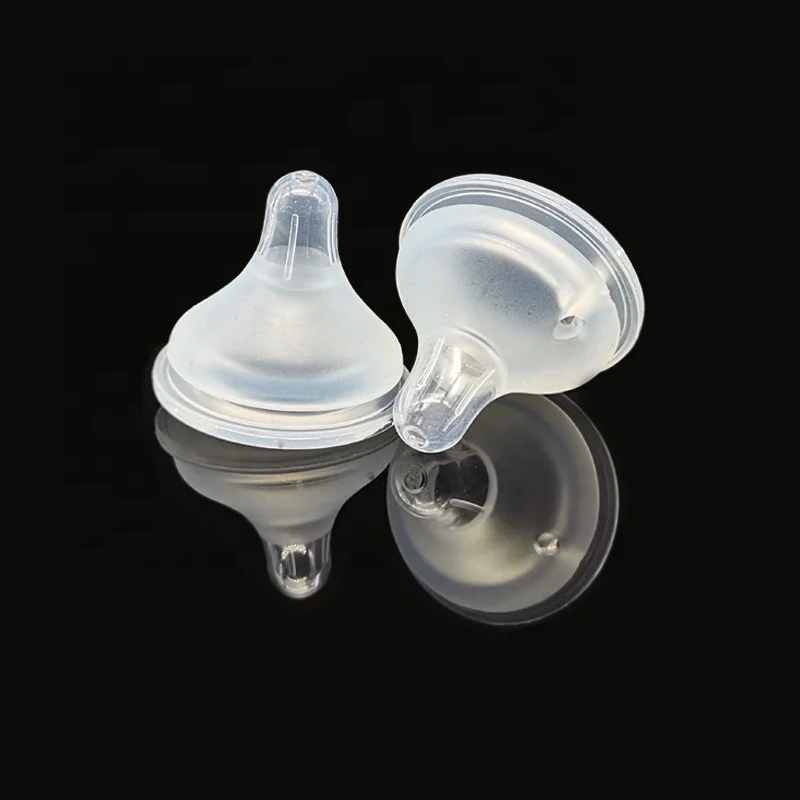 Wide Neck Silicone Rubber Baby Nipple/custom Baby Bottle Nipple Buy