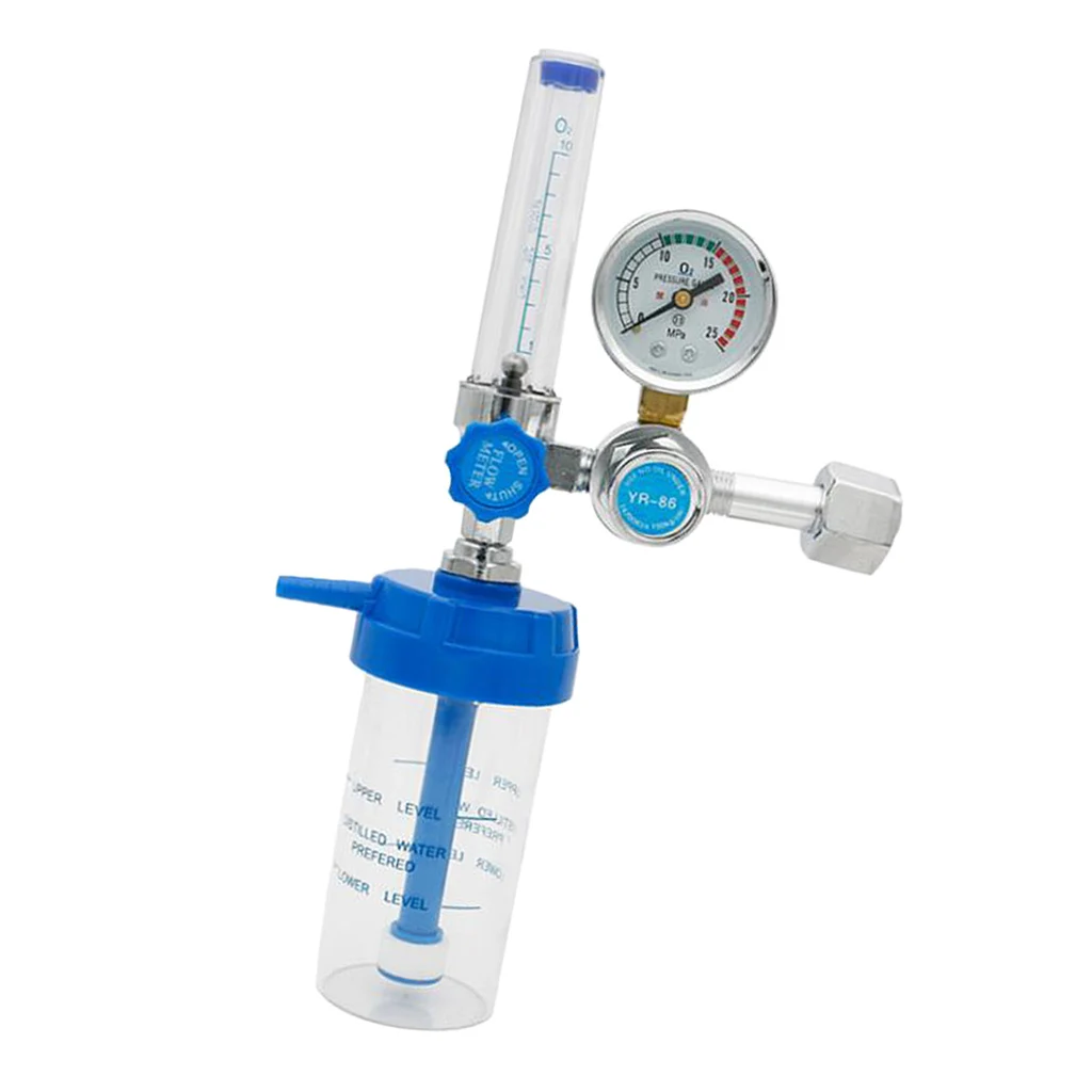 Details about   2 Pieces 0-6LPM Oxygen Flow Meter Measuring Device Tools with Control Valve 