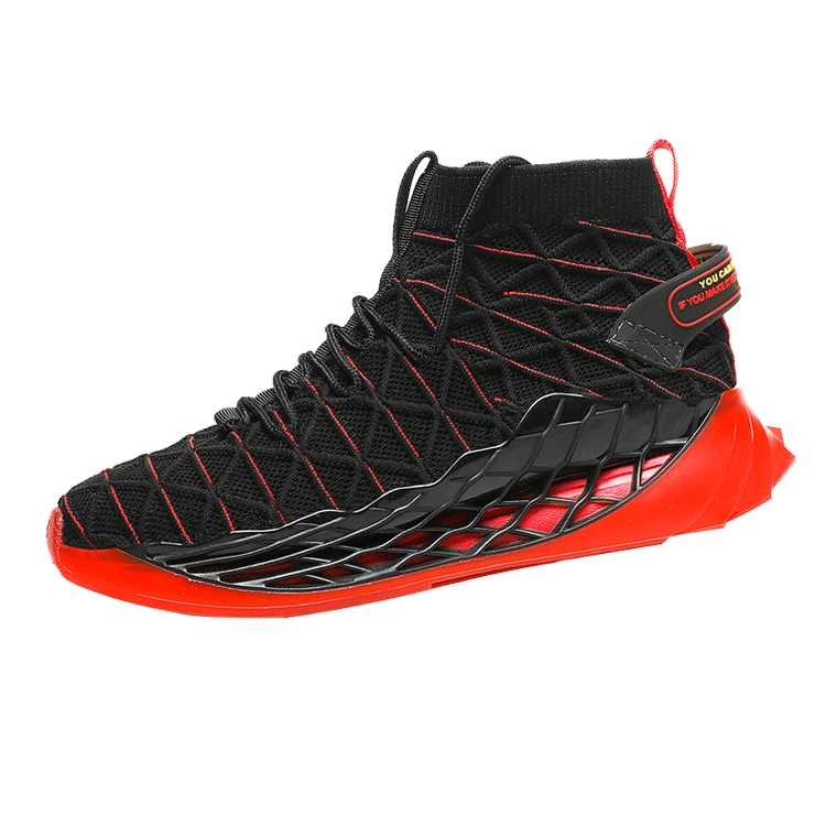 

New fashion running casual sports shoes basketball wholesale Top Selling high top sneakers for men air shoes, Black&red,white&yellow,yellow, terra cotta warriors