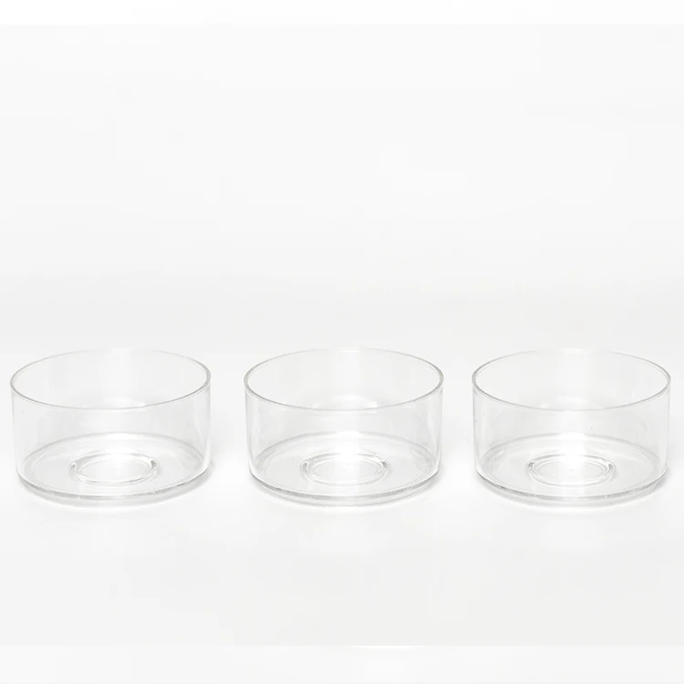 

transparent polycarbonate plastic votive tealight cup candle holder