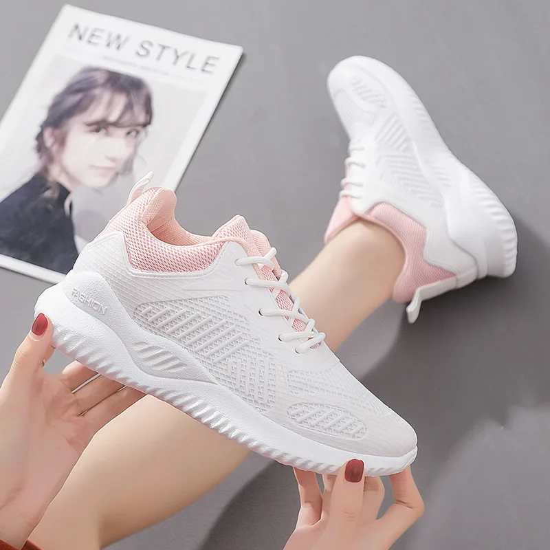 

Shoes in women's fashion sneakers small white sport wear shoes mesh breathable women's running shoes