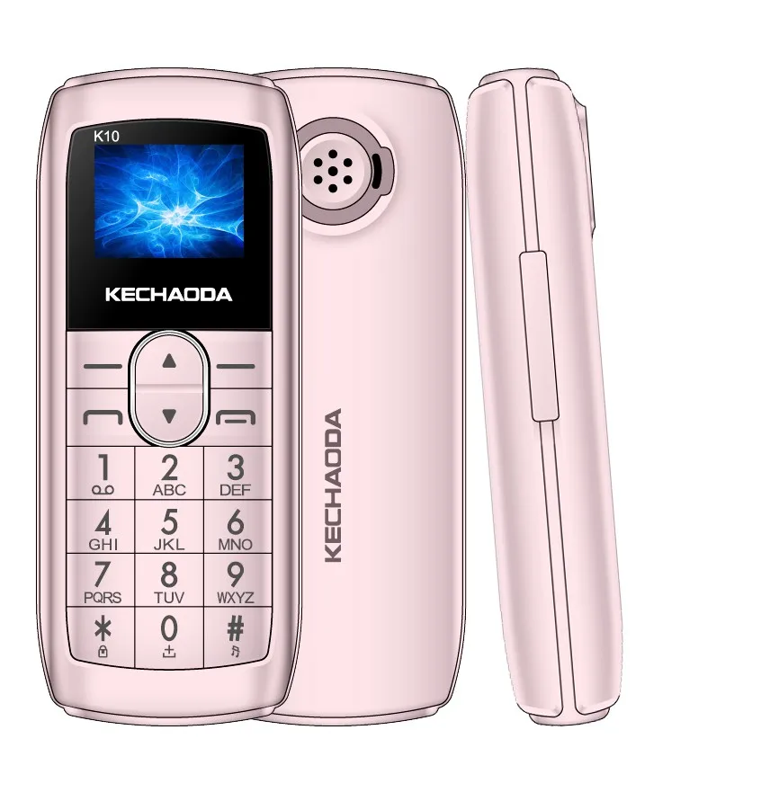 

KECHAODA K10 low price 0.66 inch screen support GSM dual SIM card FM radio Finger Phone