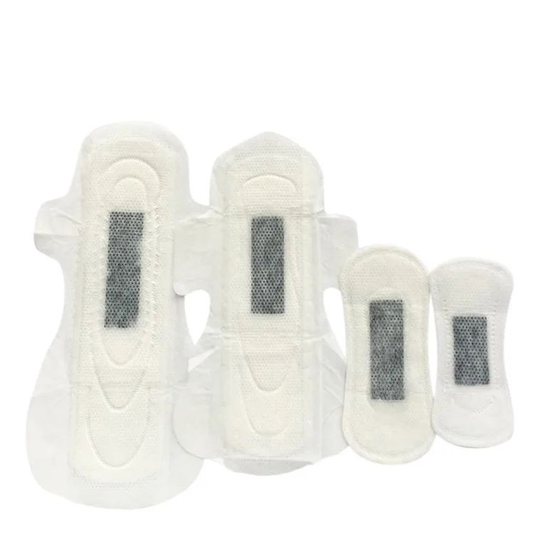 

Private label pads sanitary pads manufacturer in Guangzhou ion pads anion paper box