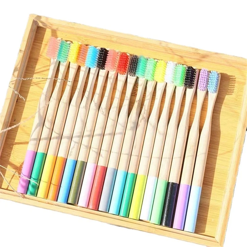 

Wholesale Cheap Charcoal Round Bamboo Toothbrush