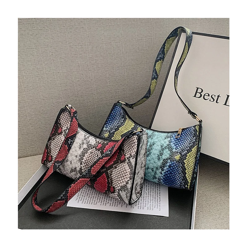 

Luxury Snake Pattern Pu Women Handbags Ladies Crossbody Mini Bag Party Shoulder Bag