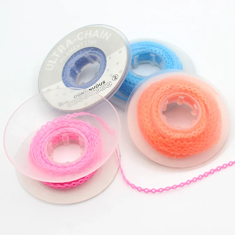 

Spool Elastic Rubber Band Dental Orthodontic Power Chains