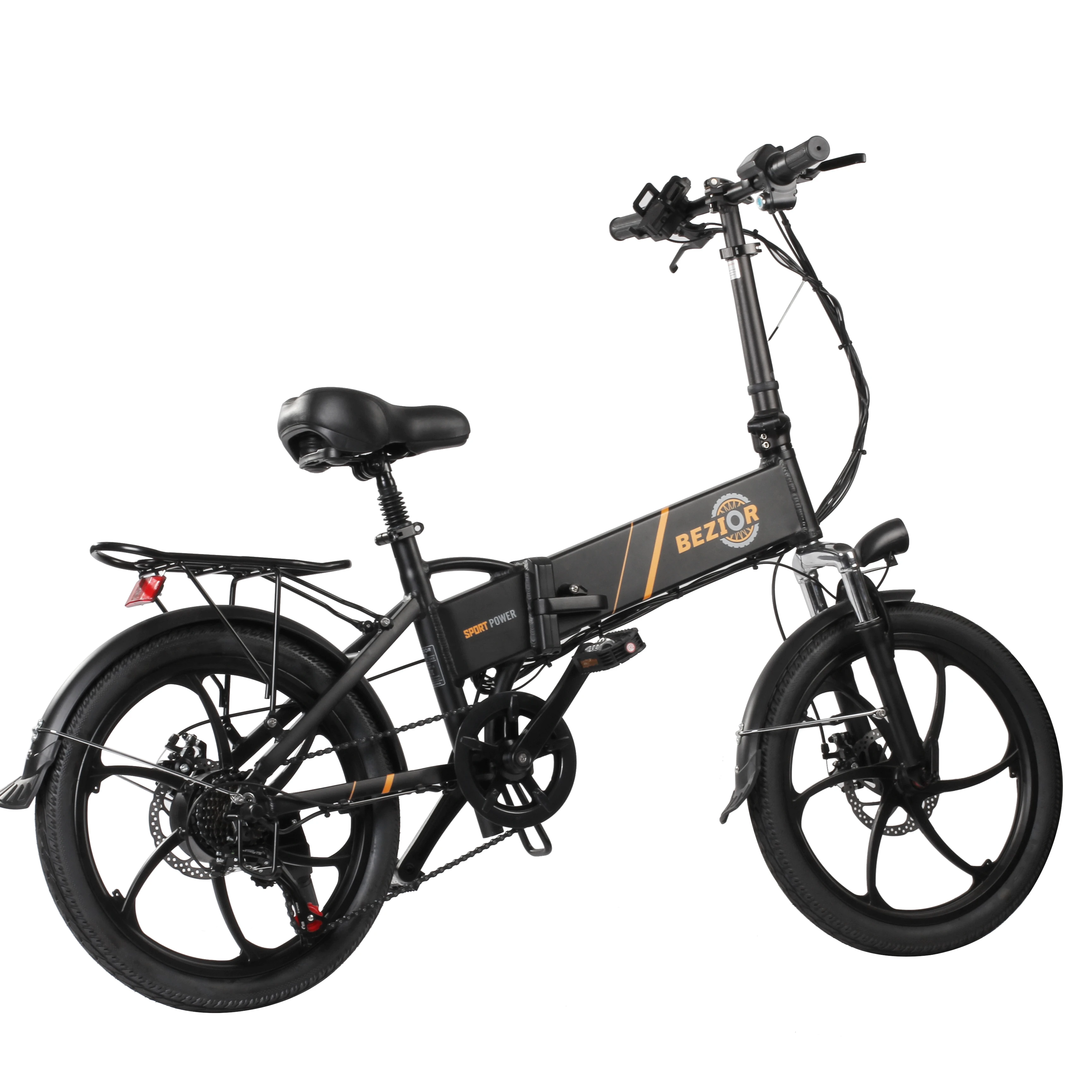 

Bezior M20 20 inch Folding Electric Bicycle 350W 48V Motor 10.4ah Battery EU in stock Dropshipping 7 Speed Moped Electric bike