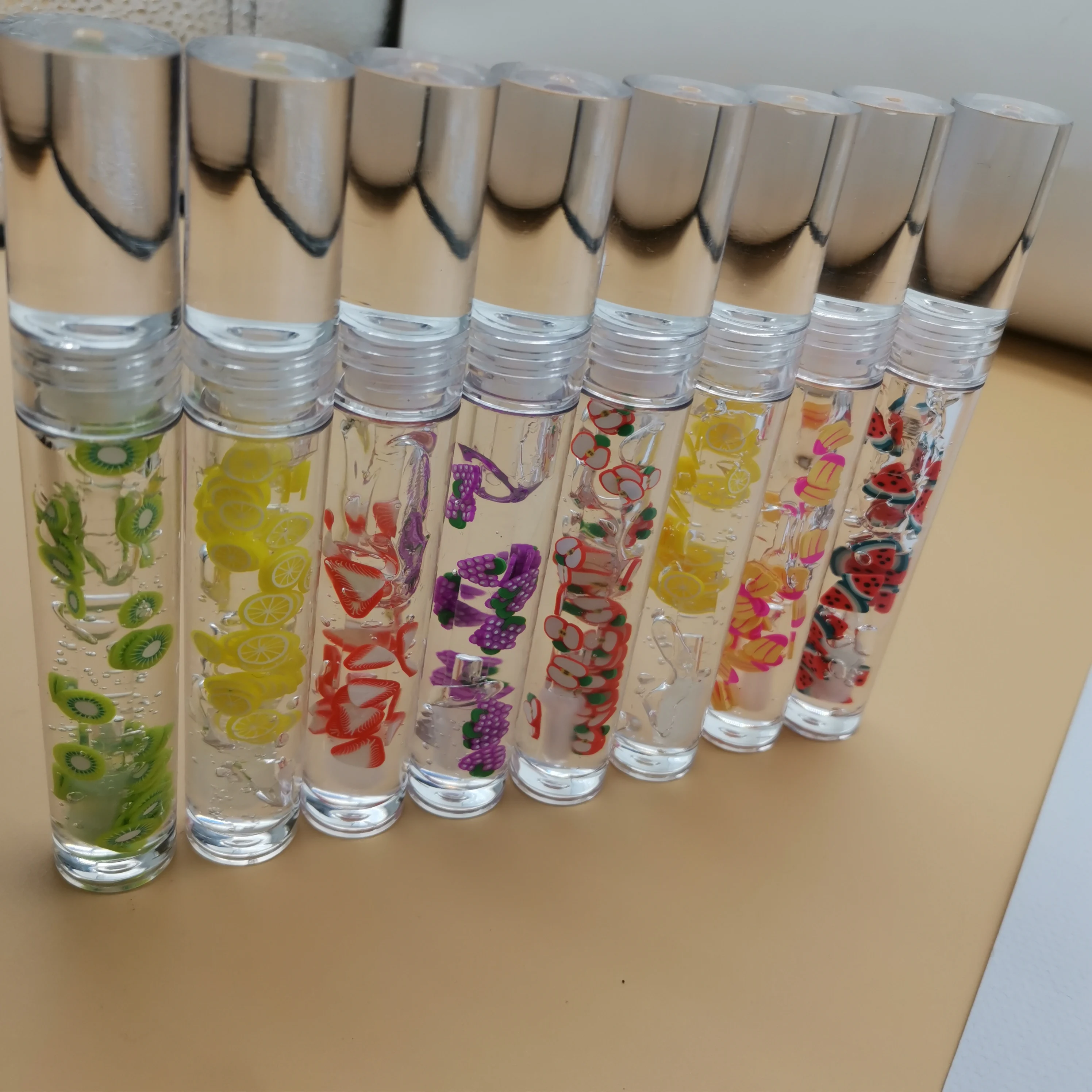 

waterproof moisturizing glitter shimmery lipgloss vegan glossy fruit lip gloss