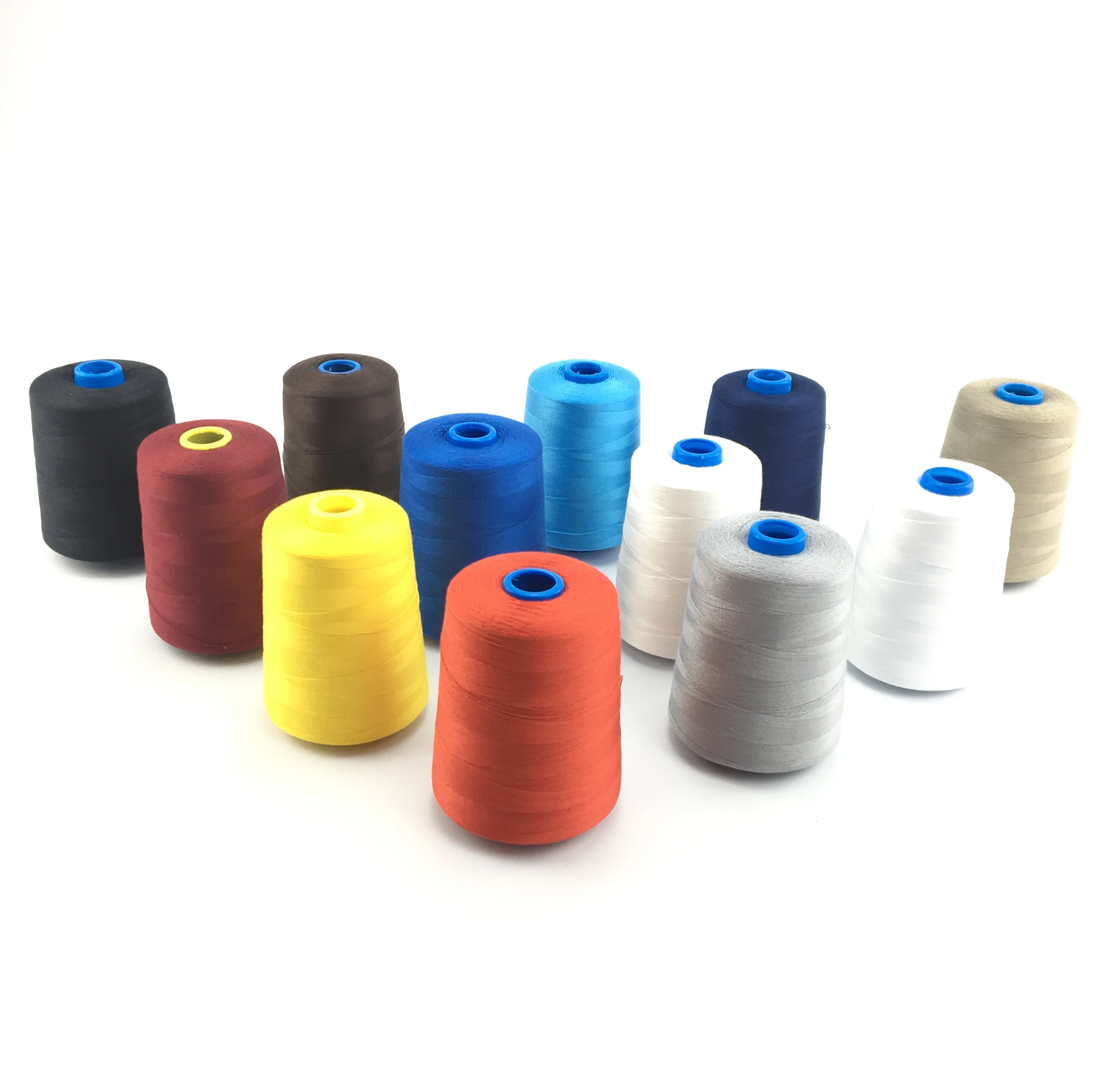 

custom colorful household spool sewing thread factory polyester sewing thread for sails, Customize color