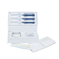

Wholesale Oem white box led light dental bleaching gel pen teeth whitening home kit