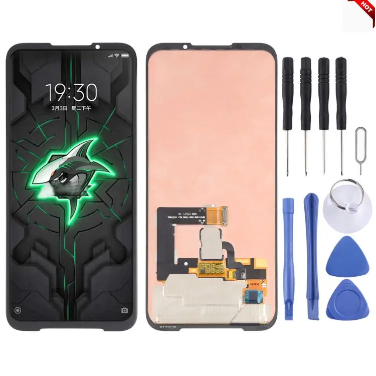 

Original lcd spare parts LCD display pantalla LCD touch Screen Digitizer Full Assembly for Xiaomi Black Shark 3 Pro 3S Helo