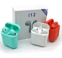 

i12 TWS Earbuds Touch control Headset 3D Surround Sound pk i10 i30 wireless earbuds earphone i12