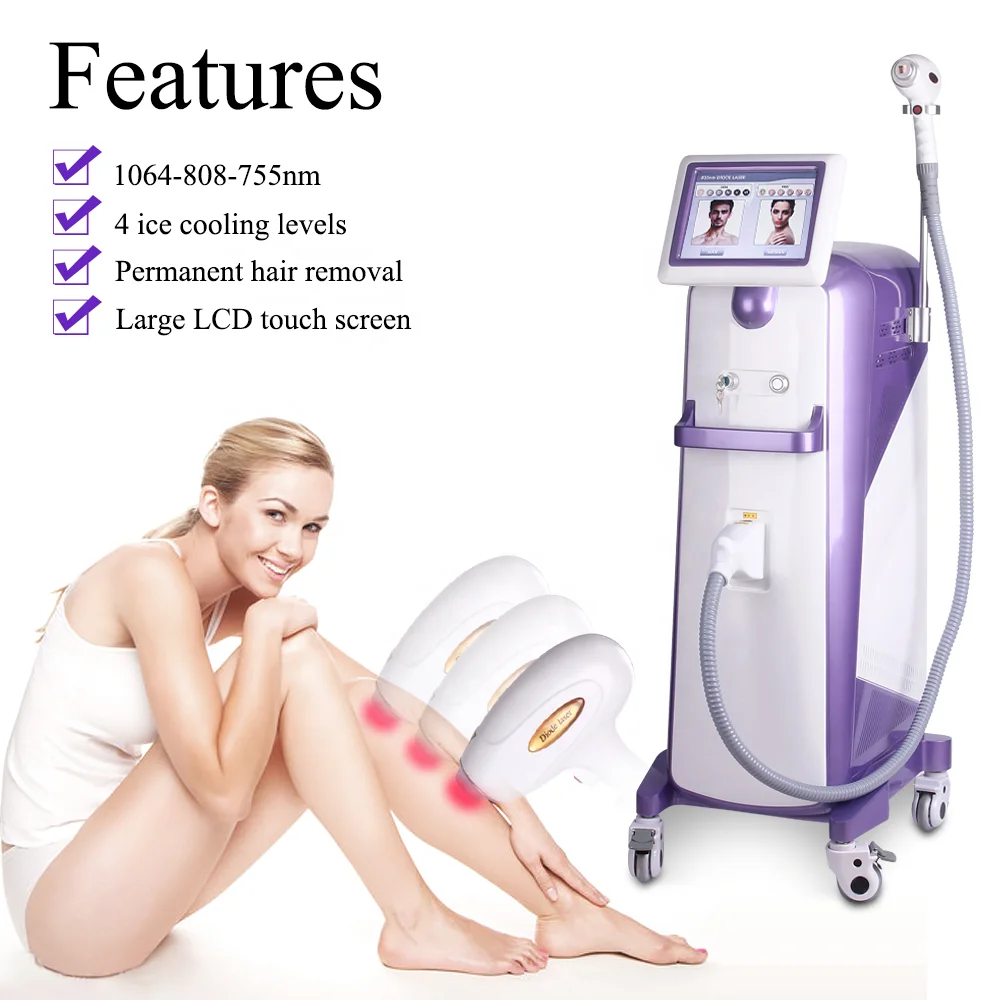 

Freezing Point Suitable For All Skin Types 808m Diodo Laser Hair Removal Ipl Machine