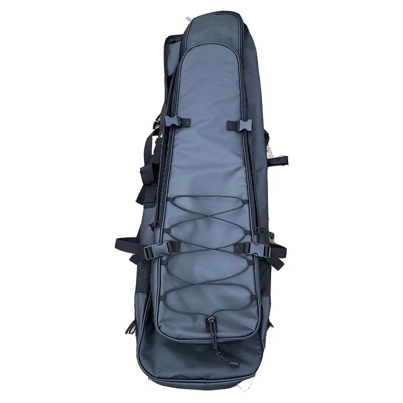 

Waterproof PVC Freediving long fin Dry Bag fishing hunting backpack spearfishing gear bag, Black