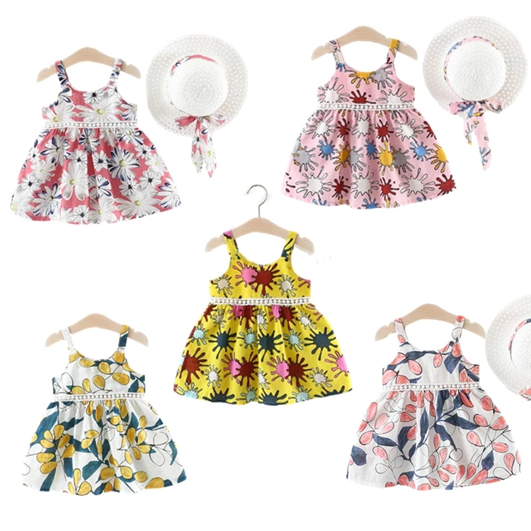 

flower girls' dresses Summer baby dresses Casual Baby Girl Dresses, A/b & customized