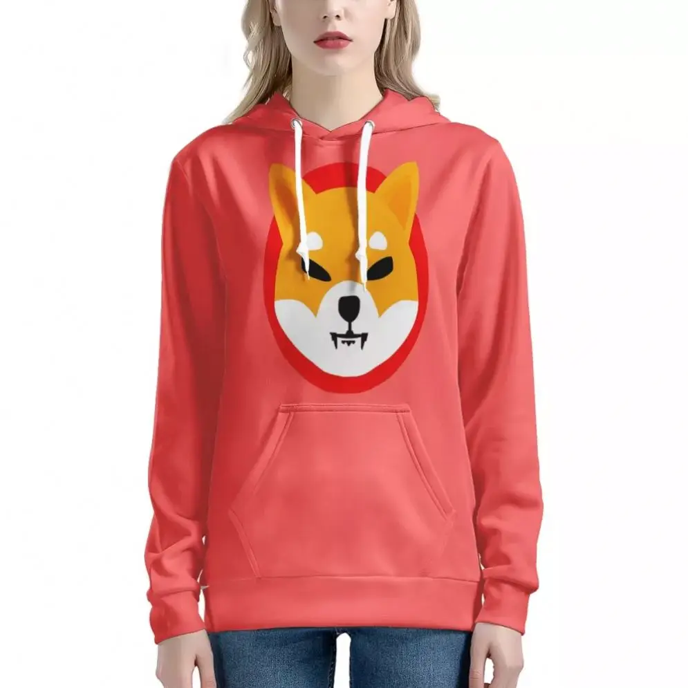 

China Manufacture Cotton Doge Coin Keychain Shiba Mining High Hash BTC ETH Hoodie Kids Among Us, Red