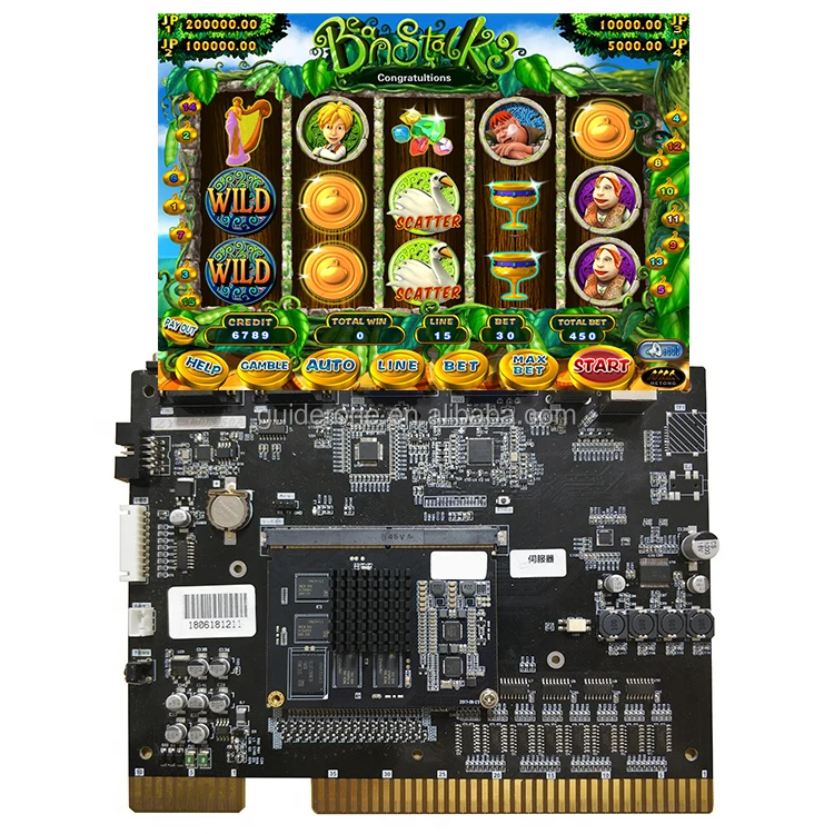 

XGA 5 Reel 15 Lines Casino Slot Game Board Beanstalk3