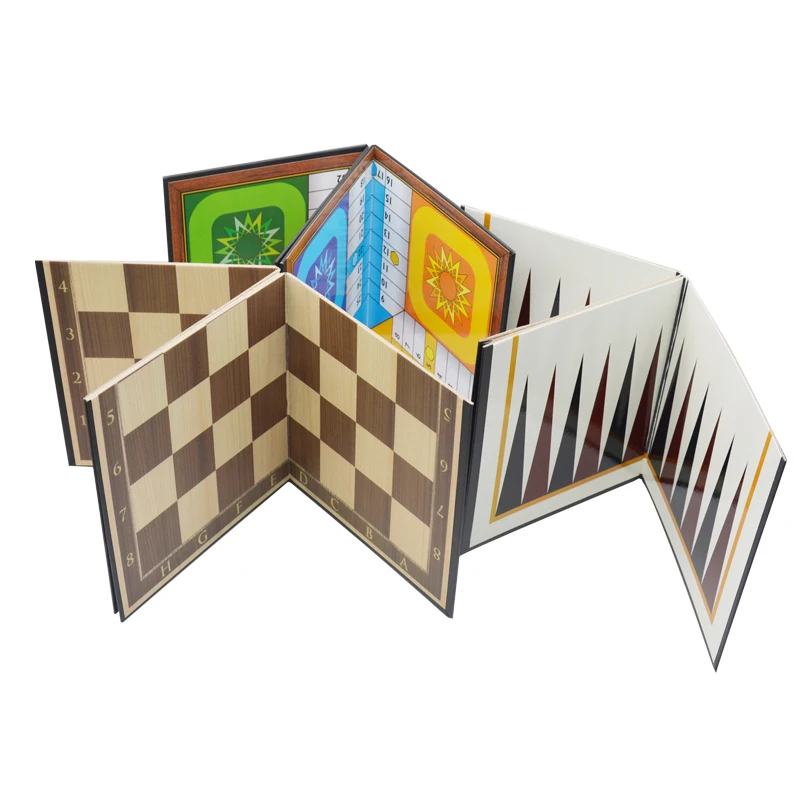 

Custom Printing Paper Cardboard 18"x18" Quarter Folding Game Board For Board Game