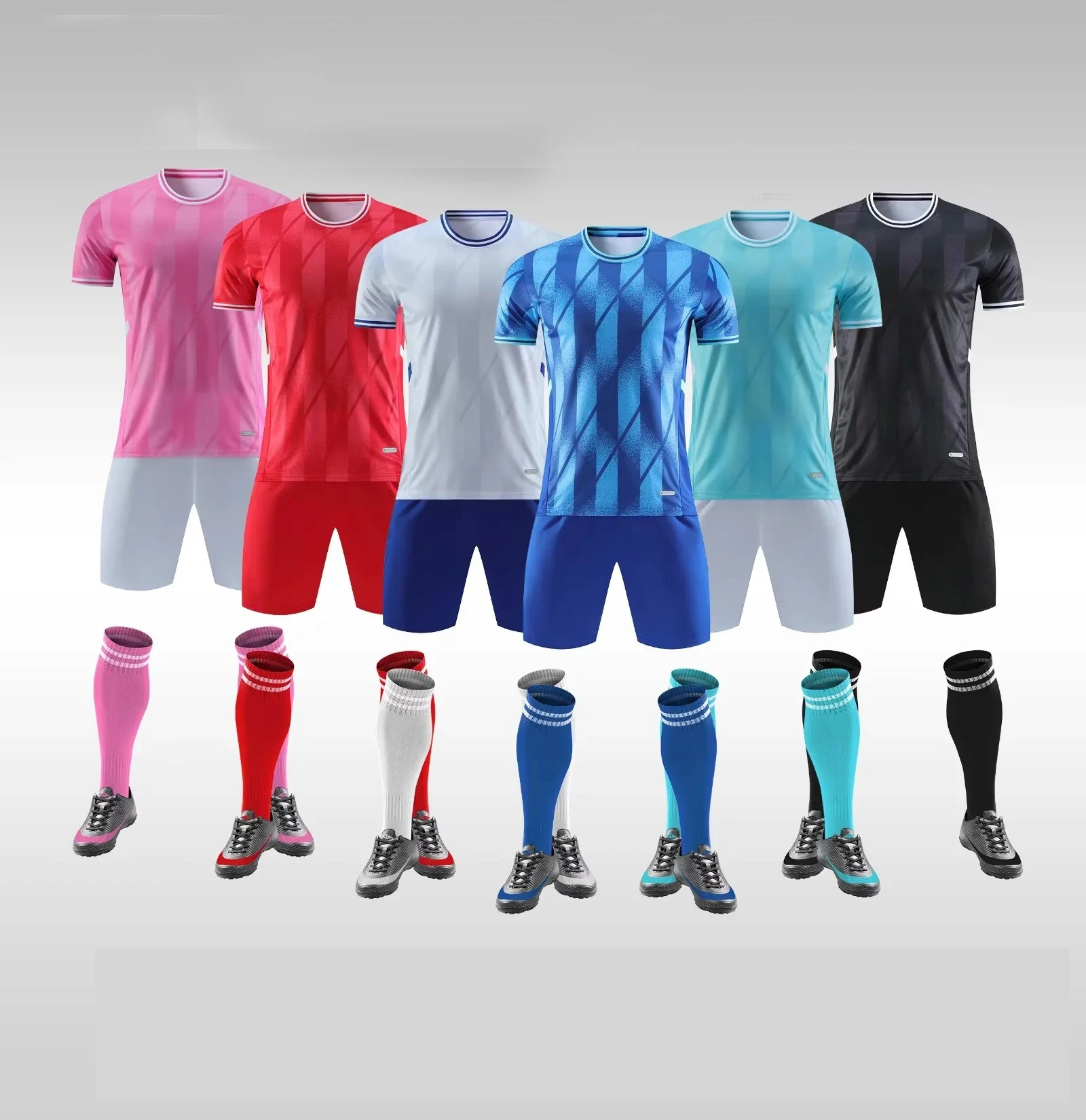 

Customize logo Sublimated Football Jersey Sets wholesale Soccer Uniform Sportswear training quality Soccer Jerseys