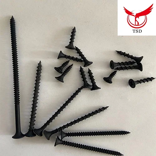 
Stainless Steel Black Cross Recessed CSK Head Drywall Screws 