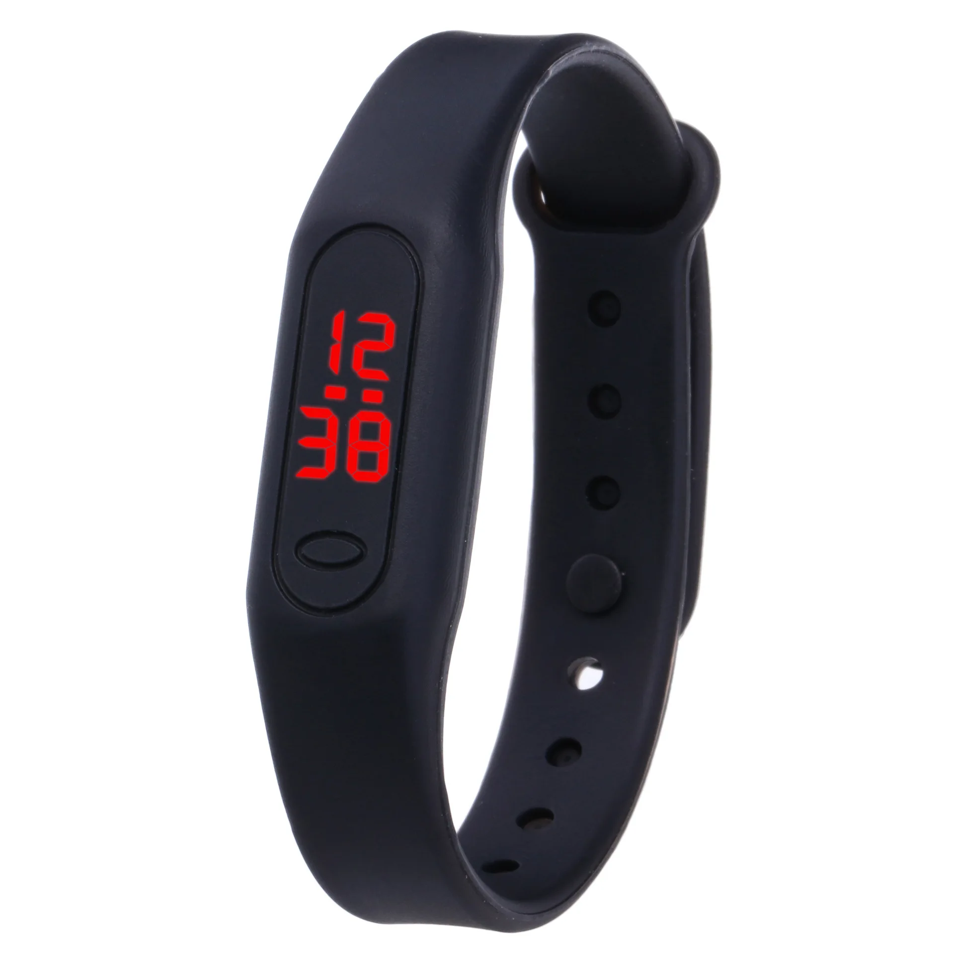 

2021 hot selling colorful sports cheap silicone LED digital wrist watch for men