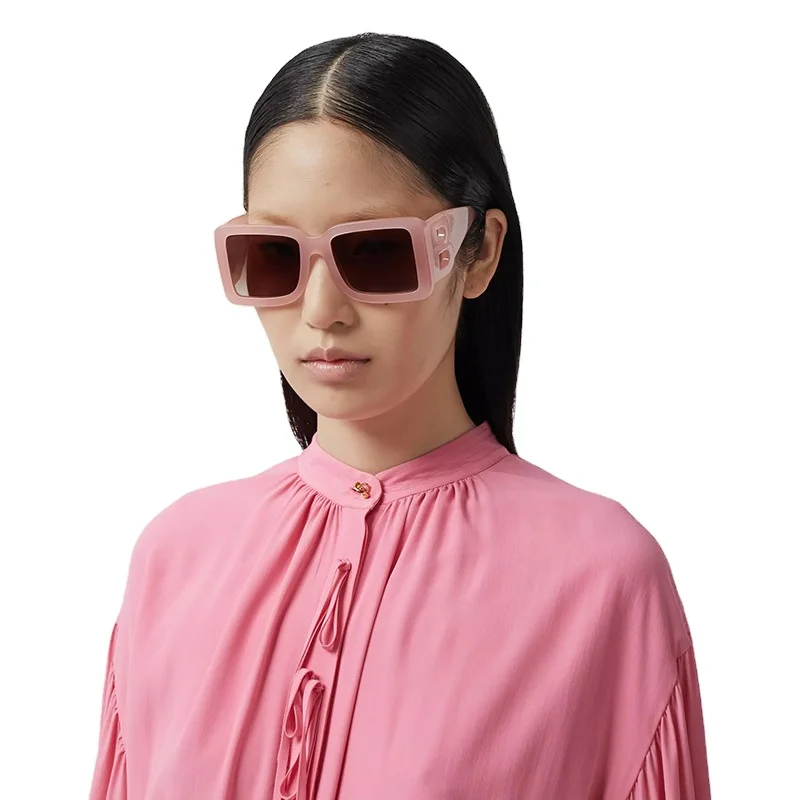 

TOP hot sale custom luxury fashion sunglasses for women vintage big frame uv400lens sun glasses, 7 color