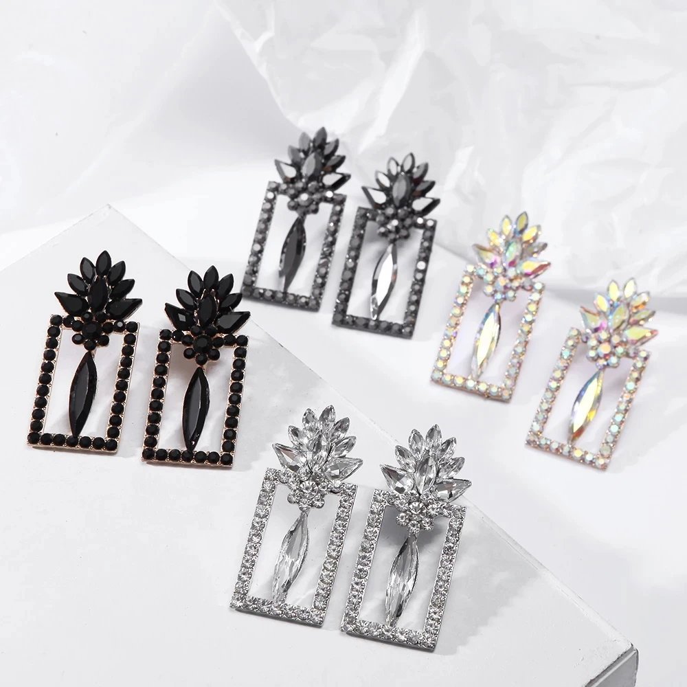 

Kaimei Fashion Jewelry Party Statement Earrings Accessories Wholesale New Geometric Vintage Drop Earrings For Women Girls, Many colors fyi