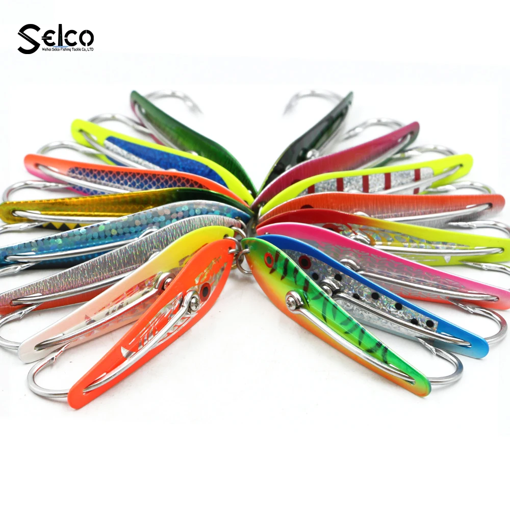 

Boat trolling spoon king fish lure spoon 3.5" 9cm, More than 200 different colors