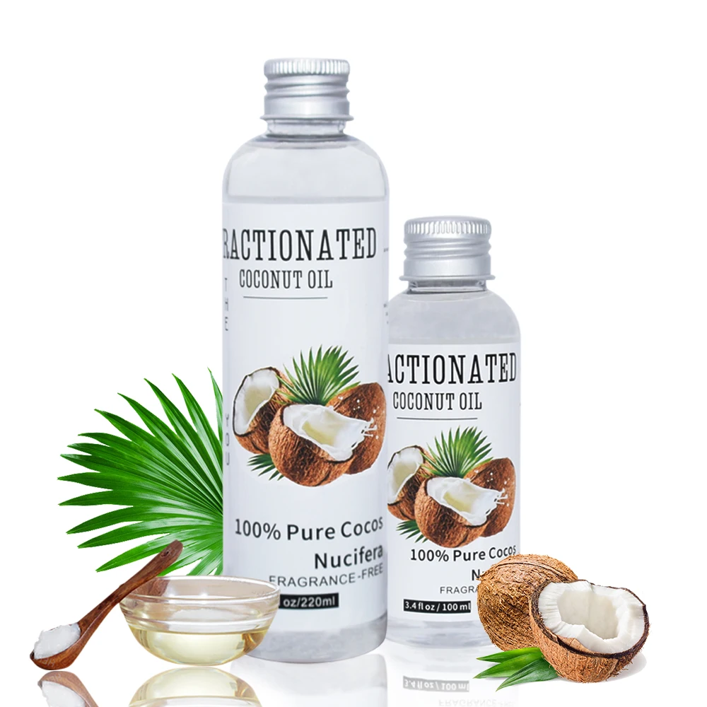 

2020 New Arrivals Pure Natural Coconut Oil Base Carrier Oil 100 ml OEM Organic Virgin Coconut Oil for Skin Care