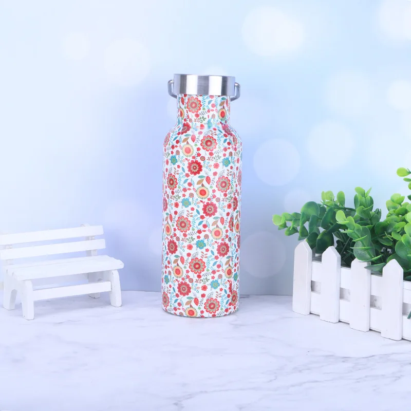 

Wholesale Customized High Quality Double Wall 304 Stainless Steel Insulated Water bottle Vacuum Flask 350/500/600/750/1000ml