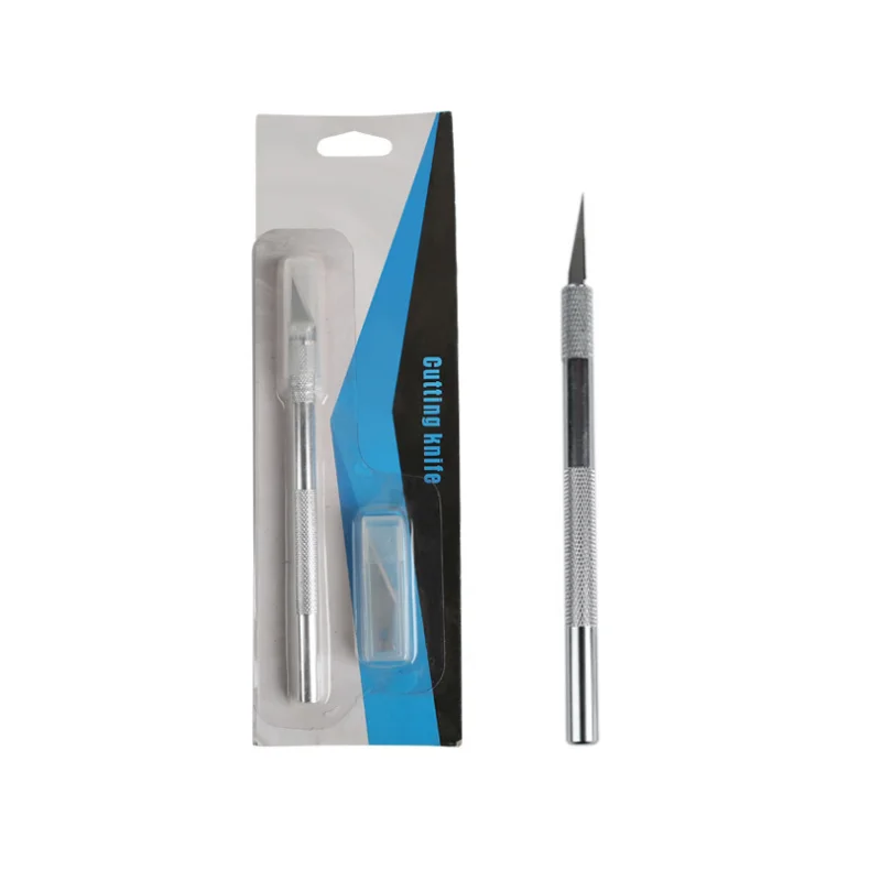 Xin Bowen Multi-functional Knife Art Aluminium Engraving Carving Knife With Blades  For Craft Paper Cutting