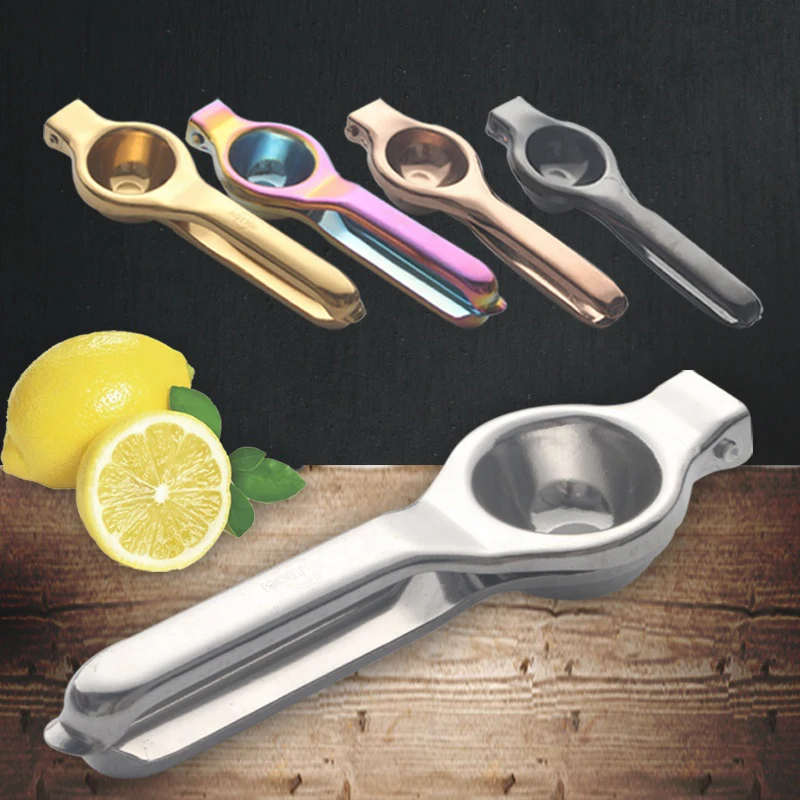 

Custom Heavy Duty Metal Manual Stainless Steel Juice Lime Lemon Squeezer, Silver