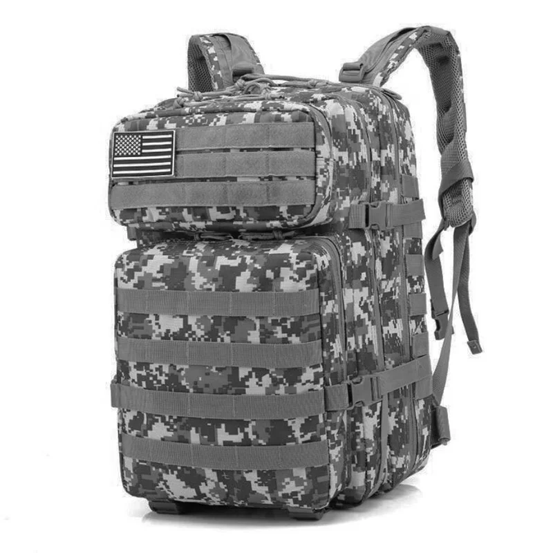 

Hot Sale 55L Sports Outdoor Travel Bag Military Tactical Camouflage Backpack, Multicolors