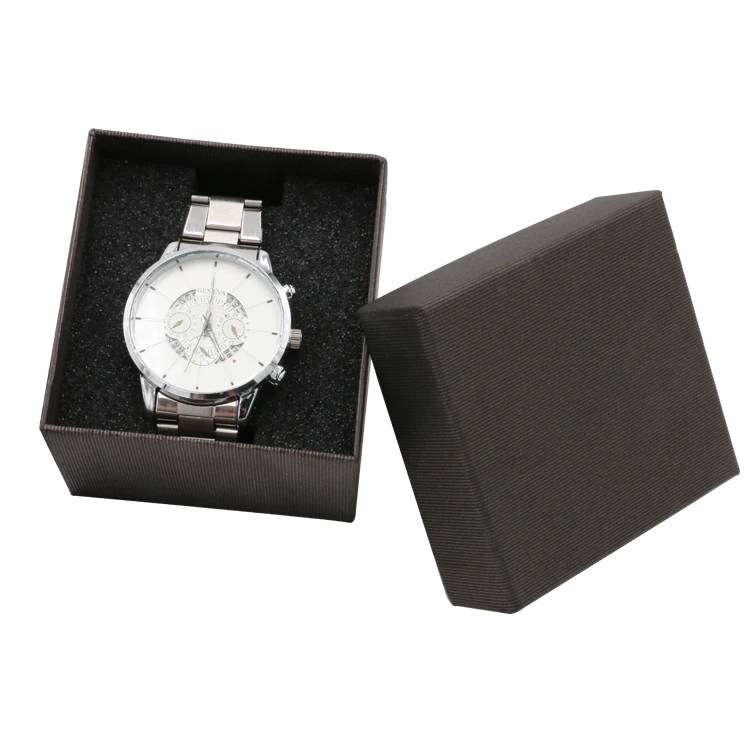 

2021 Wholesale Cardboard Paper Gift Packaging Single Watch Box Case