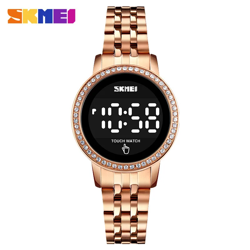 

LED Watch Brands Digital Watches Touch Screen Women Wrist Luxury Hand Watches Ladies Skmei 1669
