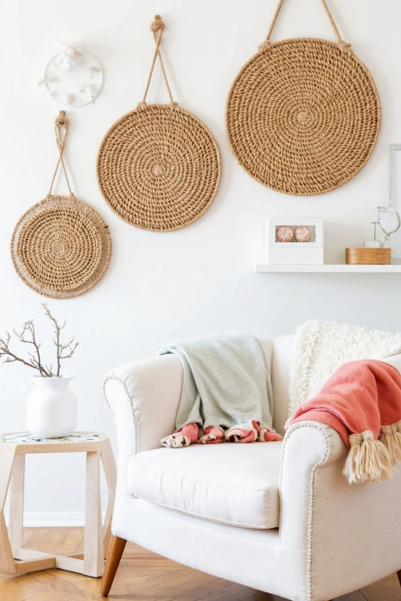 10 adorable wall hanging baskets that make family friendly decor a breeze