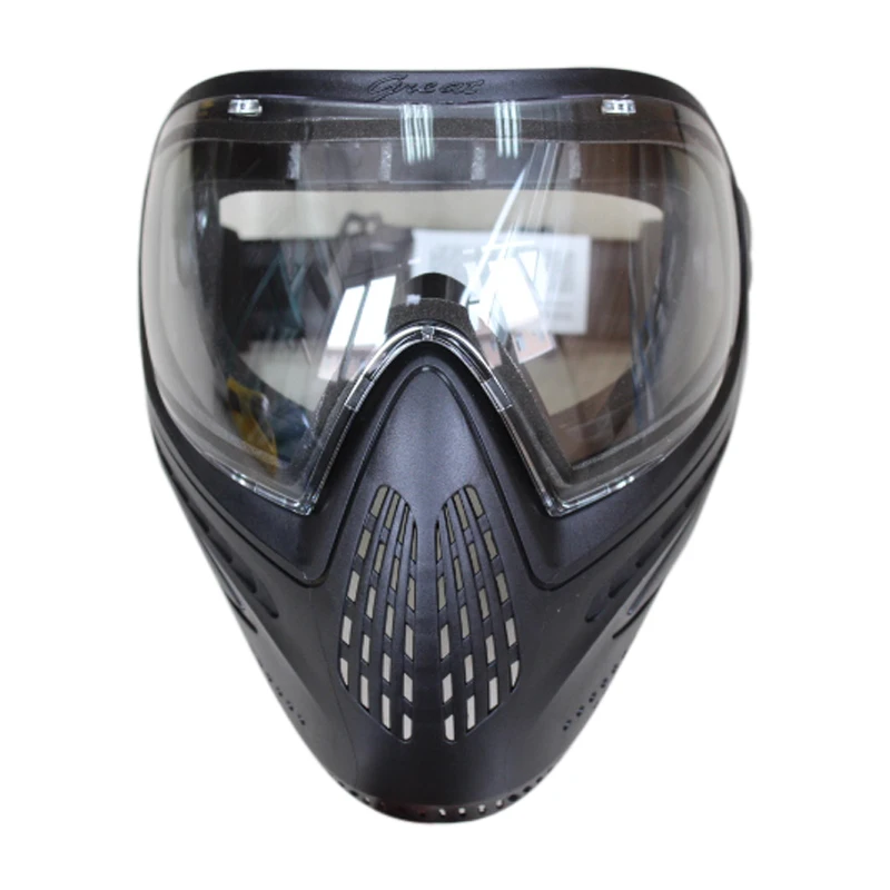 

Military Tactical Anti Fog Paintball Mask for Paintball With Double DYE I4 Thermal Lens, Yellow,black and olive