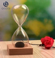 

Handmade Craft Glass Gift Magnetic Hourglass Sand Timer Sand Clock