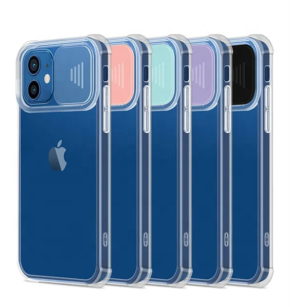 

Color Candy Soft Back Cover Cell Phone Case Camera Lens Protection Phone Case For iPhone 12 11 Pro Max 8 7 Plus X Xr SE, Black, blue, purple,pink,multi