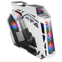 

2019 Hot sales Tempered Cool Modern Special Desktop PC Gaming Computer Case for Internet cafes Bar E-sport