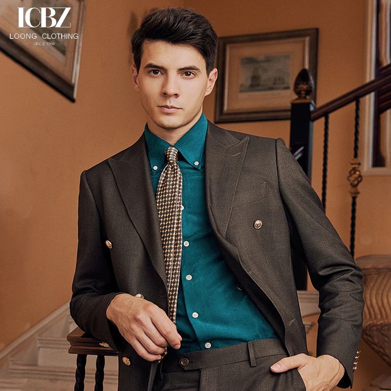 Dress Celebrity Men Party Wedding Vested Suit Men's Blazer 3-piece Gentleman Men's Suits Business Suits for Men