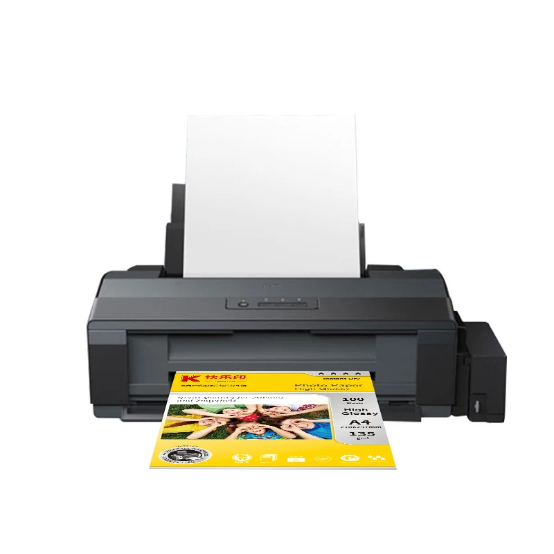 

L1300 Sublimation Printer A3+ Size 4 Color Ink Tank Color Photo Inkjet Printer, Black color