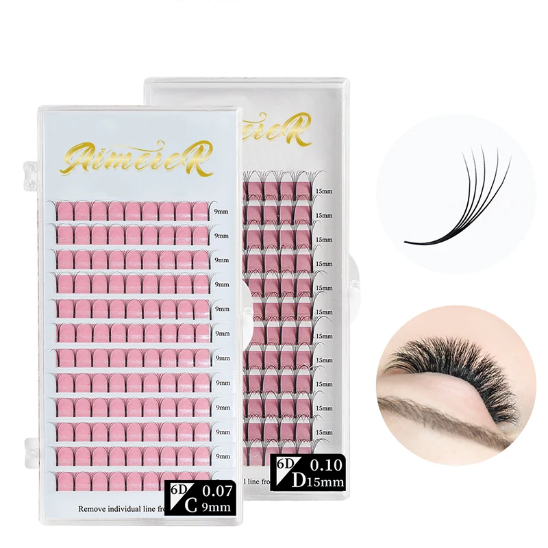 

Volume faux Mink Lashes Extensions Individual wholesale lash extensions Eyelashes Tray