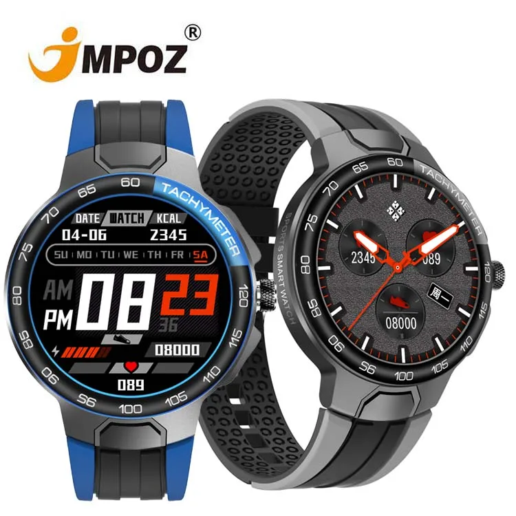 

New Arrival Sports Watch Round Reloj Inteligente IP68 Fitness Men Heart Rate Health Monitor Custom LOGO E12 E3 E15 Smart Watch