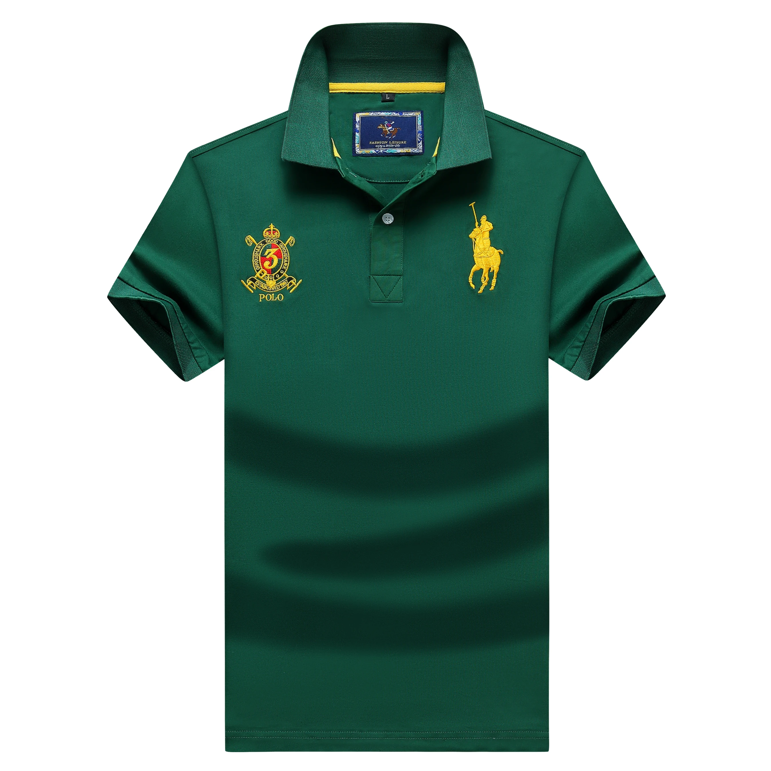 

Summer fashion embroidery 100% cotton soft fabric polo blank shirt polo playeras